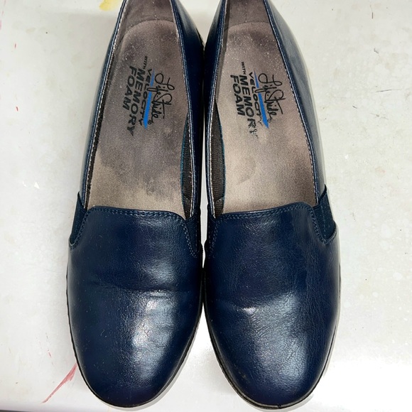 Life-Stride Navy Slip-ons - Picture 5 of 5